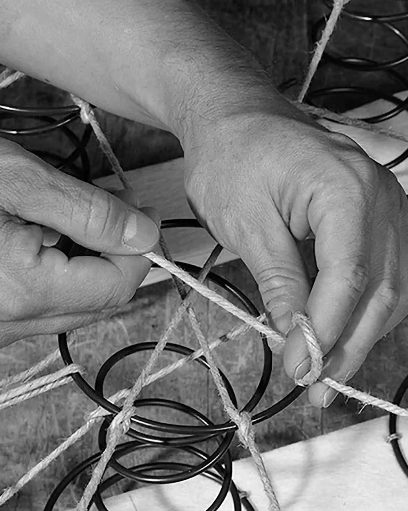 Shifman Mattresses hand tied springs